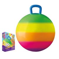 Diverse Merken Skippybal (50cm/regenboog)