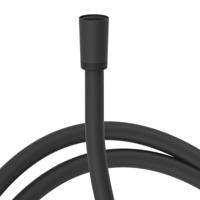 Doucheslang Tres | 170 cm | Messing | Glad | Zwart mat