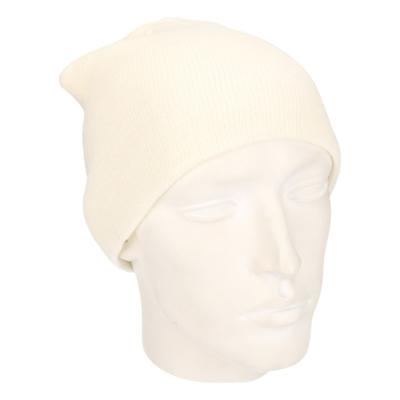 Myrtle Beach Beanie wintermuts - wit - voor volwassenen - Acryl - dubbel laags