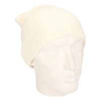 Myrtle Beach Beanie wintermuts - wit - voor volwassenen - Acryl - dubbel laags