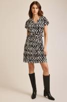 Lady Day Eden L36-391-2507 Jurk Ruta Print Lady Day Eden L36-391-2507 Jurk Ruta Print