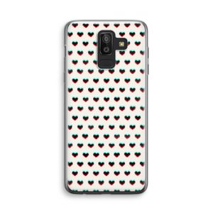 Hartjes: Samsung Galaxy J8 (2018) Transparant Hoesje