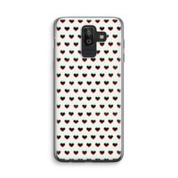 Hartjes: Samsung Galaxy J8 (2018) Transparant Hoesje