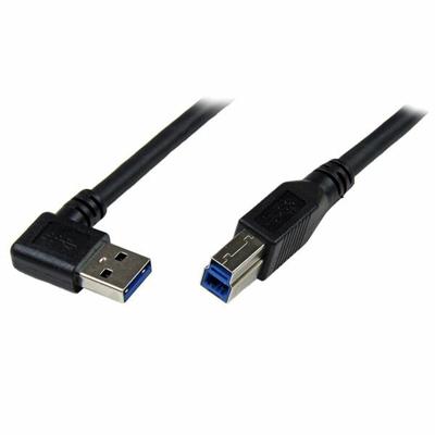 Kabel USB naar micro-USB Startech USB3SAB1MRA Zwart 1 m