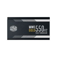 Cooler Master MWE Gold 550 - V2 Full Modular power supply unit 550 W 24-pin ATX ATX Zwart - thumbnail