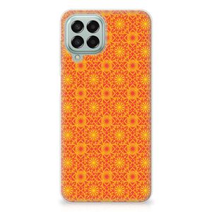 Samsung Galaxy M33 TPU bumper Batik Oranje