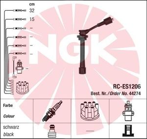 Bougiekabelset RCES1206