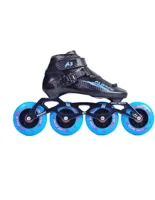 Double Ff A3 Race Inline Compleet Zwart / Blauw) Zwart / Blauw 42