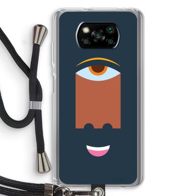 Mono M: Xiaomi Poco X3 NFC Transparant Hoesje met koord