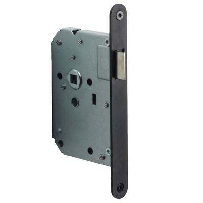 Formani Basics LBLASFC loopdeurslot afgerond - PVD mat zwart/PVD gunmetal