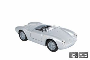 Welly Porsche 550 Spider die cast pull back 12cm