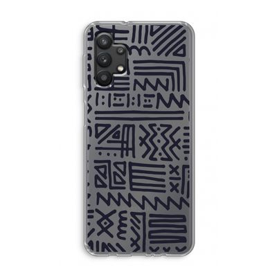 Marrakech print: Samsung Galaxy A32 5G Transparant Hoesje