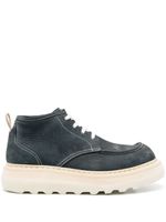 Premiata bottines en cuir - Bleu - thumbnail