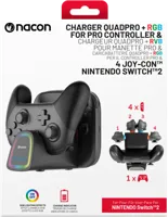 Nacon Nintendo Switch 2 Oplader voor 4 Joy-Cons + Pro Controller