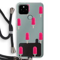 Waterijsje: Pixel 5 Transparant Hoesje met koord