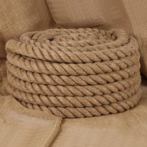 Touw 5 m lang 40 mm dik jute