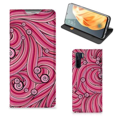 OPPO Reno3 | A91 | Bookcase | Swirl Pink