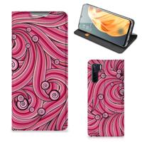 OPPO Reno3 | A91 | Bookcase | Swirl Pink