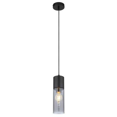 Globo Strakke hanglampAnnika enkel zwart - 21000HB