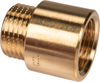 Cornat messing verlengstuk 1/2x20mm - t381201