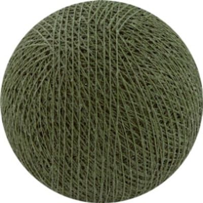 25 losse Cotton Ball's (Khaki)