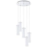 Eglo HanglampPinto 5-lichts nikkel mat - 93003