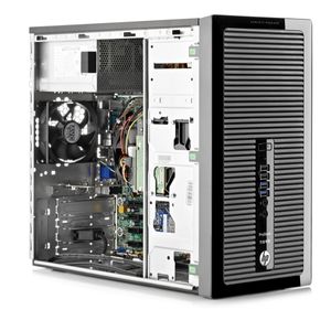 HP ProDesk 490 G2 MT DDR3-SDRAM i7-4790 Micro Tower Vierde generatie Intel® Core™ i7 8 GB 1000 GB HDD Windows 7 Professional PC Zwart