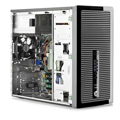 HP ProDesk 490 G2 MT DDR3-SDRAM i7-4790 Micro Tower Vierde generatie Intel® Core™ i7 8 GB 1000 GB HDD Windows 7 Professional PC Zwart