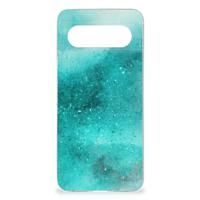 Smartphone hoesje Google Pixel 8 Painting Blue