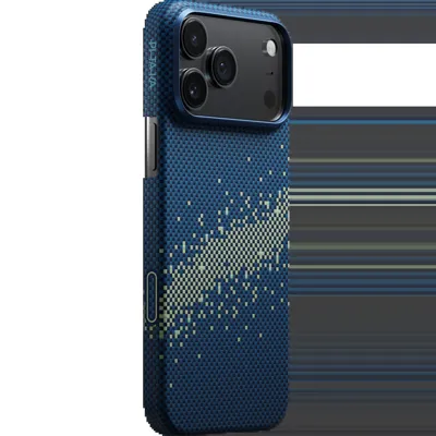 Pitaka Ultra slim hoesje iPhone 17 Pro - Milky Way Galaxy