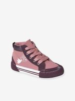 Hoge sneakers voor meisjes, kleutercollectie rozen - thumbnail