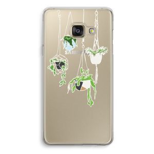 Hang In There: Samsung A3 (2017) Transparant Hoesje