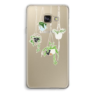 Hang In There: Samsung A3 (2017) Transparant Hoesje