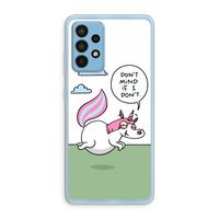 Unicorn: Samsung Galaxy A52 Transparant Hoesje