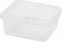 Curver textielbox 1,8 liter transparant - thumbnail