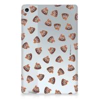 Hippe Hoes voor Lenovo Tab M10 Plus (3e generatie) Poep Emojis