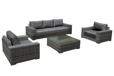 Wembley loungeset wicker - Numansdorp Showmodel- - Wicker- Sens-Line