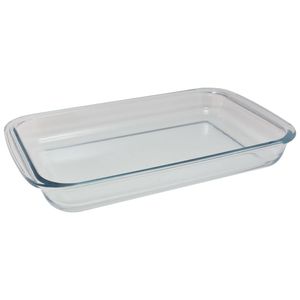 Ovenschaal/braadslede 3 liter rechthoekig 39 x 23,5 x 5 cm - Ovenschalen