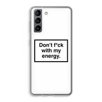 My energy: Samsung Galaxy S21 Transparant Hoesje