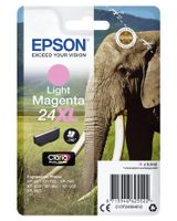 Epson Elephant Singlepack Light Magenta 24XL Claria Photo HD Ink - thumbnail