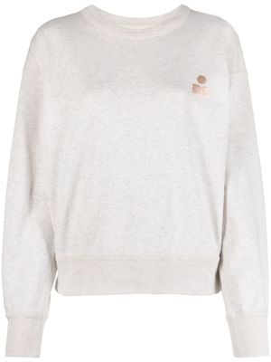 MARANT ÉTOILE sweat Mobyla à logo imprimé - Tons neutres