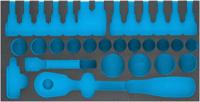HAZET 2-componenten zachschuiminleg 163-272L · L x B: 342 mm x 172 mm