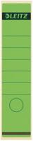 Leitz rugetiketten, zelfklevend, ft 6,1 x 28,5 cm, pak van 10 stuks, groen
