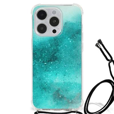 Back Cover iPhone 14 Pro Painting Blue Back Cover iPhone 14 Pro Painting Blue