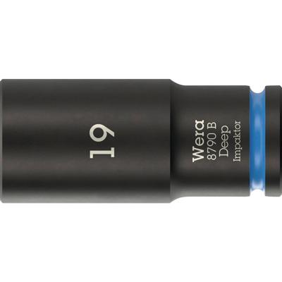 Wera 8790 B Impaktor Deep 05005560001 Dop (zeskant) Dopsleutelinzetstuk 19 mm Wera 8790 B Impaktor Deep 05005560001 Dop (zeskant) Dopsleutelinzetstuk 19 mm