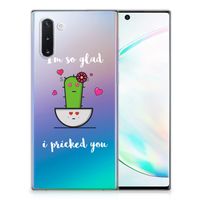 Samsung Galaxy Note 10 Telefoonhoesje met Naam Cactus Glad