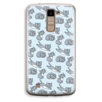 Poezen: LG K10 (2016) Transparant Hoesje