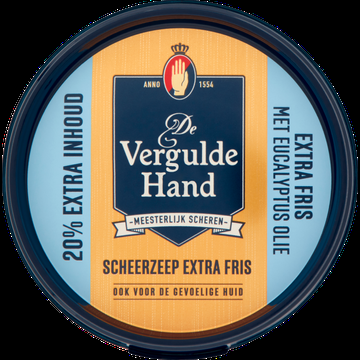 De Vergulde Hand Scheerzeep Extra Fris 75 g bij Jumbo