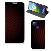 Motorola Moto G9 Power | Hoesje met Magneet | Geruit Rood