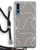 Magic pattern: Huawei P20 Pro Transparant Hoesje met koord